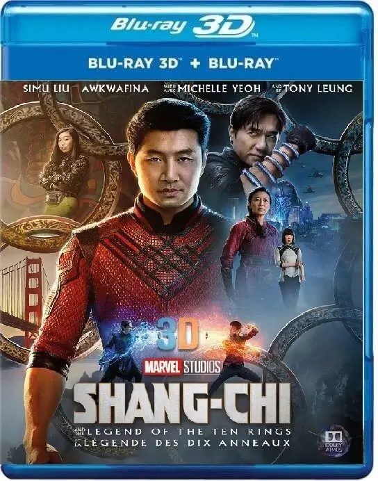 Shang-Chi and the Legend of the Ten Rings 3D Blu Ray 2021