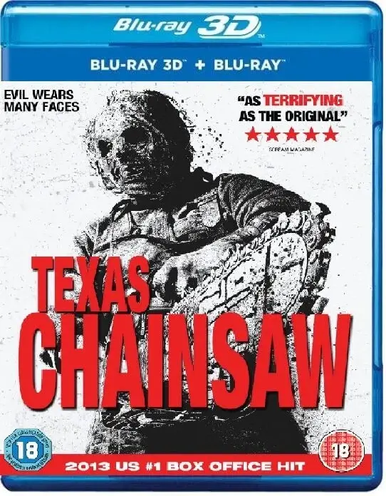 Texas Chainsaw 3D Blu Ray 2013