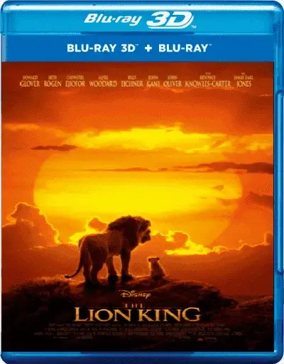 The Lion King 3D Blu Ray 2019