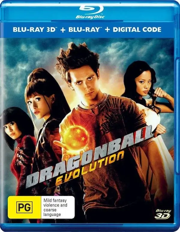 Dragonball Evolution 3D Blu Ray 2008