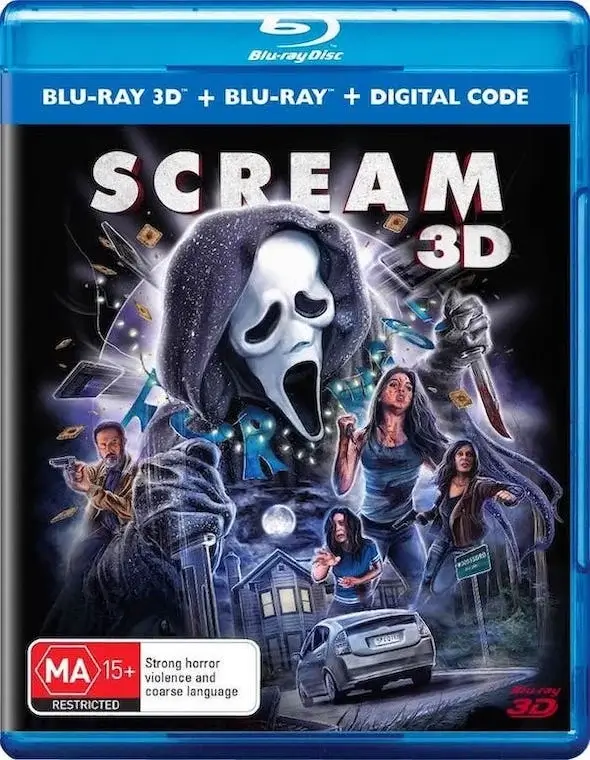 Scream 3D Blu Ray 2022