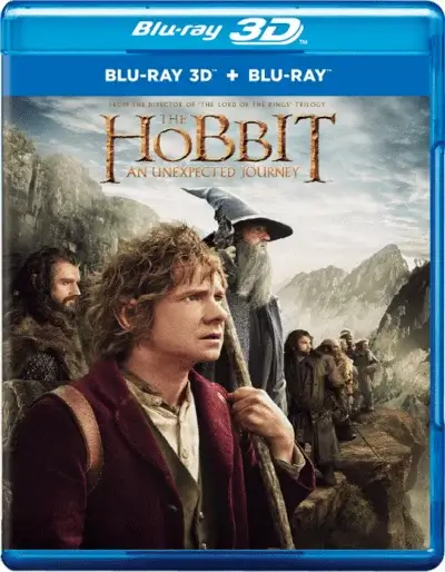 The Hobbit: An Unexpected Journey 3D Blu Ray 2012