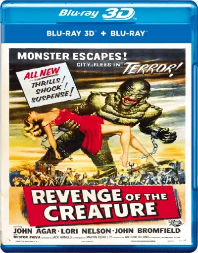 Revenge of the Creature 3D Blu Ray 1955