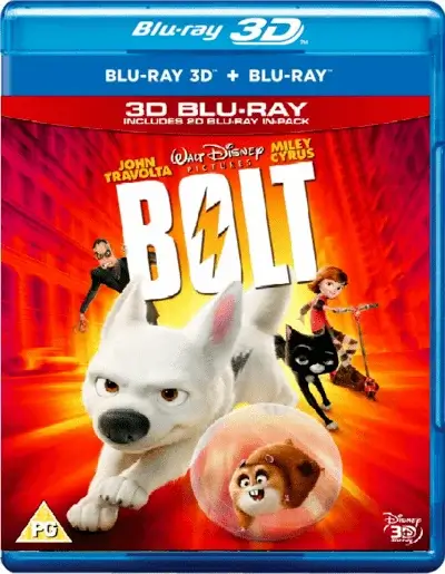 Bolt 3D Blu Ray 2008