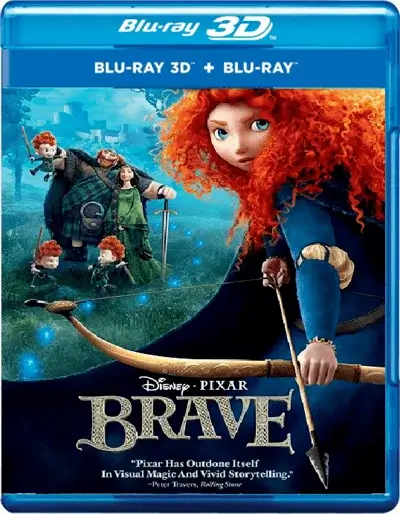 Brave 3D Blu Ray 2012