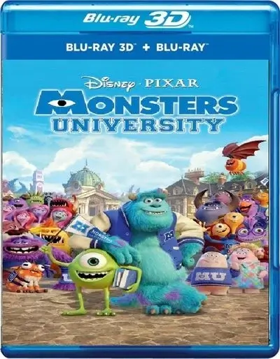 Monsters University 3D Blu Ray 2013