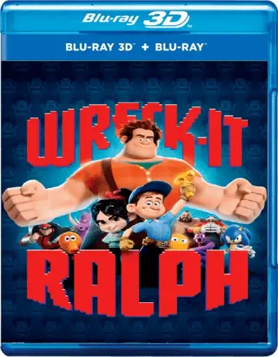 Wreck It Ralph 3D Blu Ray 2012