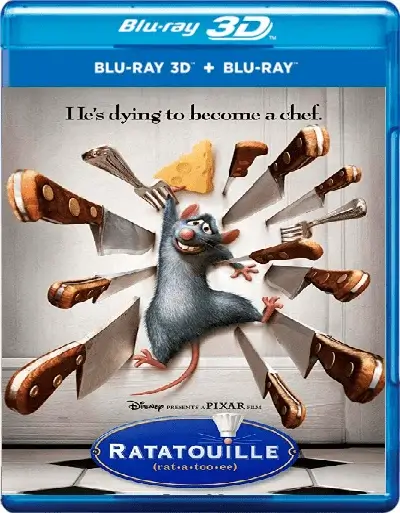 Ratatouille 3D Blu Ray 2007
