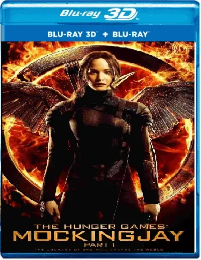 The Hunger Games: Mockingjay Part 1 3D Blu Ray 2014