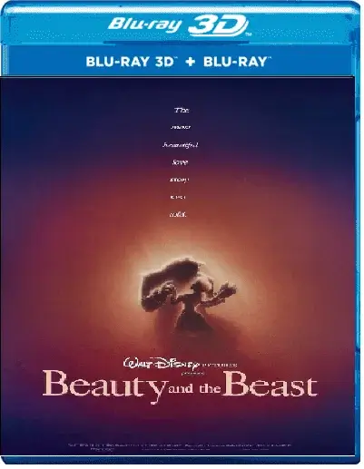 Beauty and the Beast 3D Blu Ray 1991