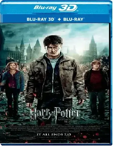 Harry Potter and the Deathly Hallows: Part 2 3D Blu Ray 2011