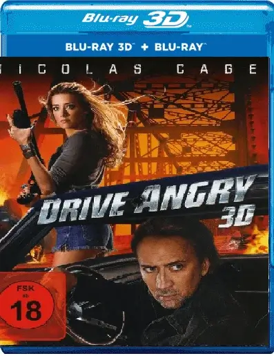 Drive Angry 3D Blu Ray 2011