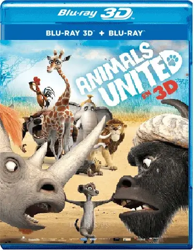 Animals United 3D Blu Ray 2010