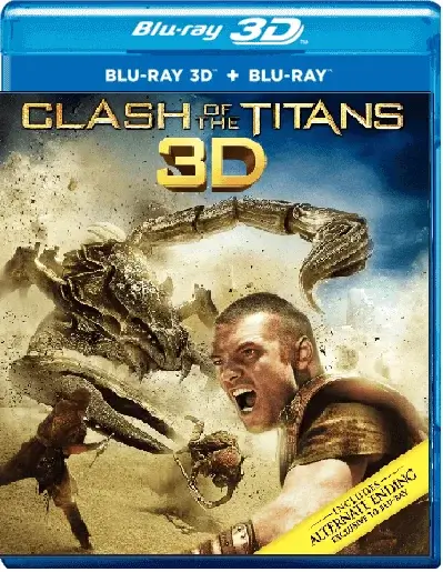 Clash of the Titans 3D Blu Ray 2010