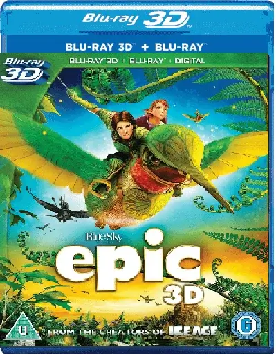 Epic 3D Blu Ray 2013