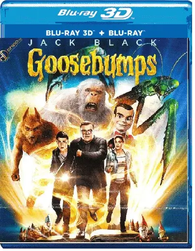 Goosebumps 3D Blu Ray 2015