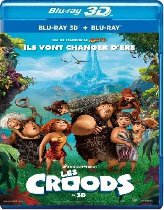The Croods 3D Blu Ray 2013