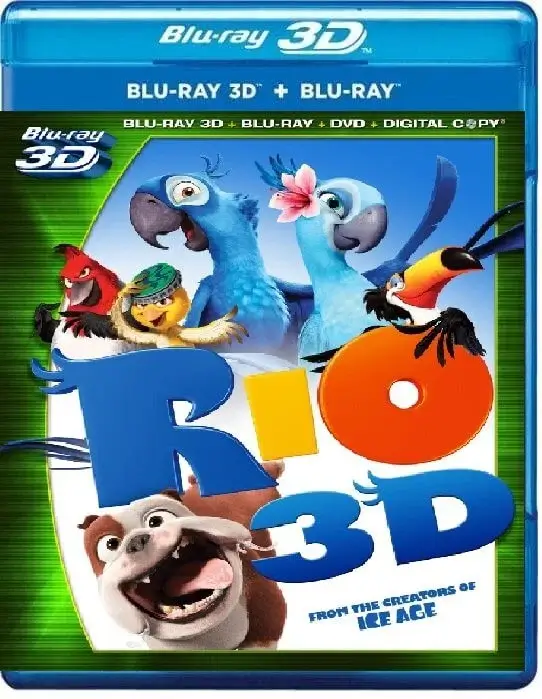 Rio 3D Blu Ray 2011
