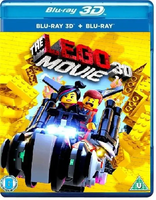 The Lego Movie 3D Blu Ray 2014