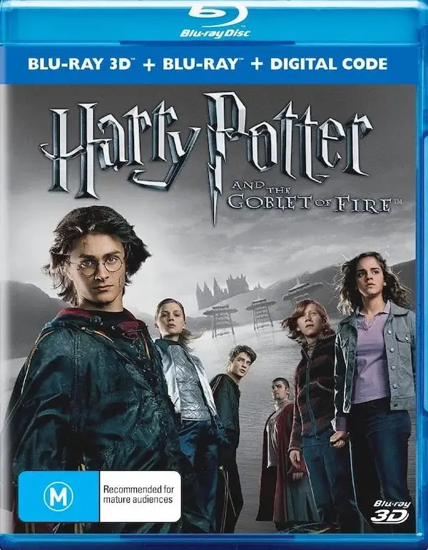 Harry Potter and the Goblet of Fire 3D Blu Ray 2005