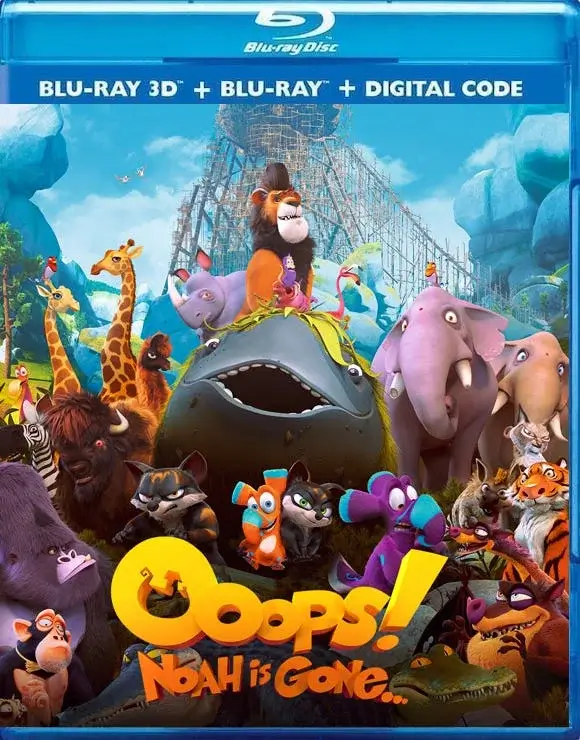 Ooops! Noah is Gone 3D Blu Ray 2015