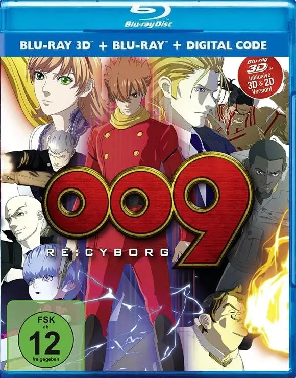 009 Re:Cyborg 3D Blu Ray 2012