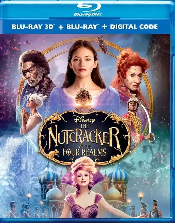 The Nutcracker and the Four Realms 3D Blu Ray 2018