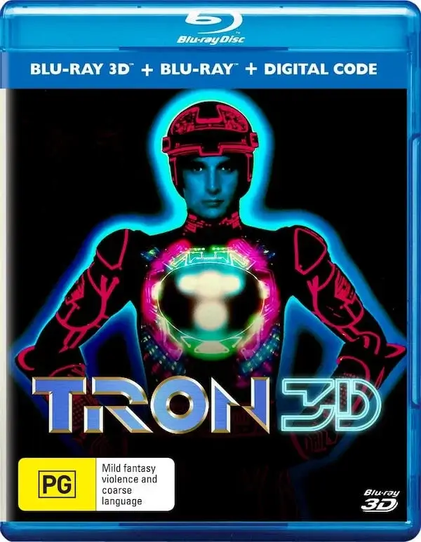 Tron 3D Blu Ray 1982