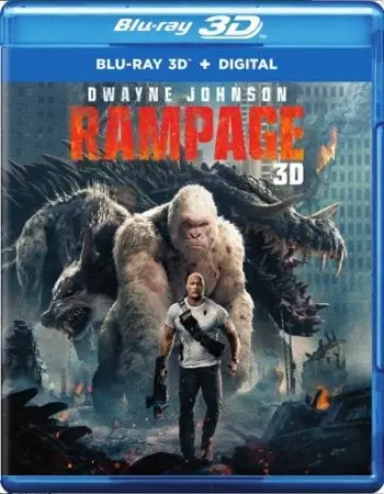 Rampage 3D Blu Ray 2018