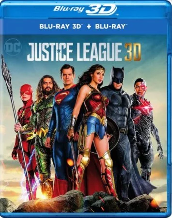 Justice League 3D Blu Ray 2017