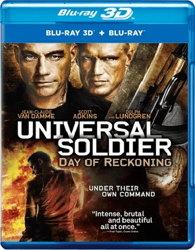 Universal Soldier: Day of Reckoning 3D Blu Ray 2012