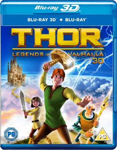 Thor Legend Of The Magical Hammer 3D Blu Ray 2011