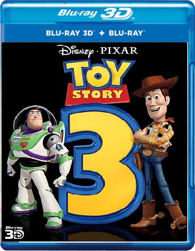 Toy Story 3 3D Blu Ray 2010