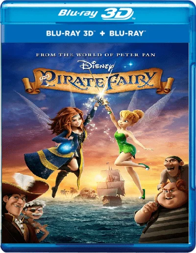 The Pirate Fairy 3D Blu Ray 2014