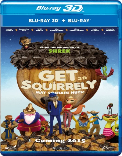 Get Squirrely 3D Blu Ray 2015