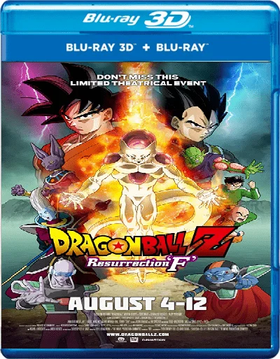 Dragon Ball Z Resurrection F 3D Blu Ray 2015