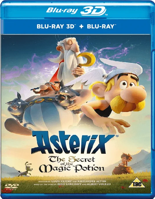 Asterix The Secret of the Magic Potion 3D Blu Ray 2018