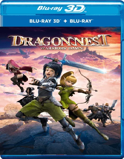 Dragon Nest Warriors' Dawn 3D Blu Ray 2014
