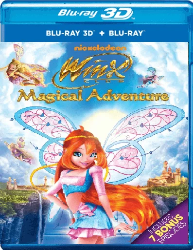 Winx Club Magical Adventure 3D Blu Ray 2010