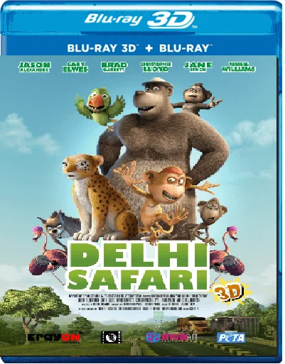 Delhi Safari 3D Blu Ray 2012
