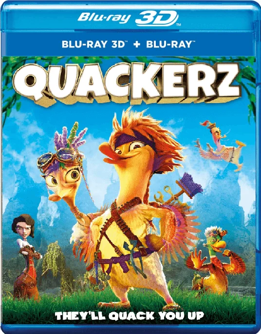 Quackerz 3D Blu Ray 2016