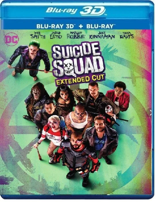 Suicide Squad 3D Blu Ray 2016