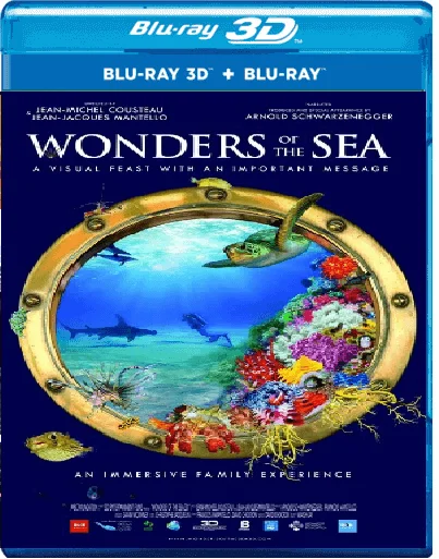 Wonders of the Sea 3D Blu Ray 2017