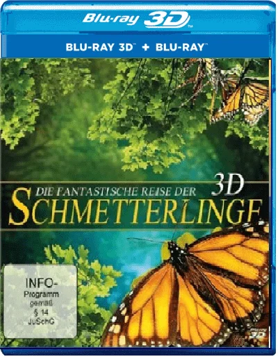Flight of the Monarch Butterfly 3D Blu Ray 2012