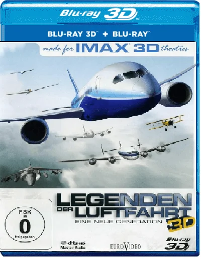 Legends of Flight 3D Blu Ray 2010