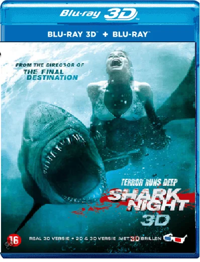 Shark Night 3D Blu Ray 2011