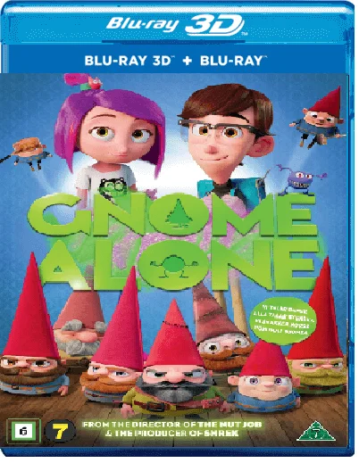 Gnome Alone 3D Blu Ray 2017