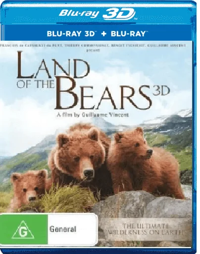 Land of the Bears 3D Blu Ray 2014