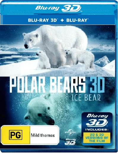 Polar Bears. A Summer Odyssey 3D Blu Ray 2012