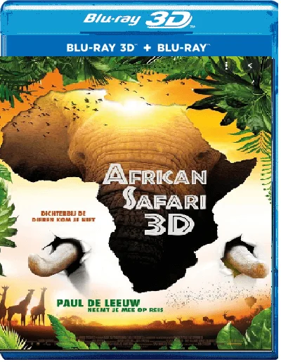 African Safari 3D Blu Ray 2013